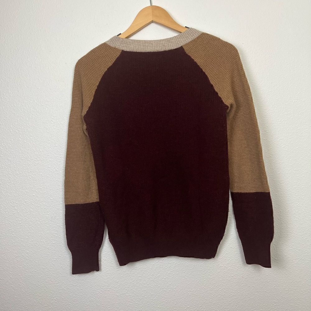 J.Crew Multicolor Color Block Sweater Small - Picture 7 of 7